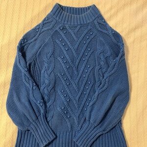 Loft puff sleeve sweater, size medium